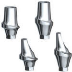 Nobel Biocare Active® Titanium Straight Abutment Compatible NP 3.5mm / RP 4.3mm 2